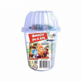 Магнитный пазл в стакане Vladi Toys Нолик и Симка VT3203-44