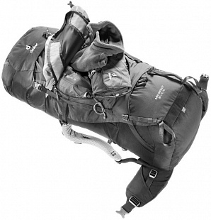 Рюкзак походный Deuter Aircontact Lite 65+10 khaki-navy