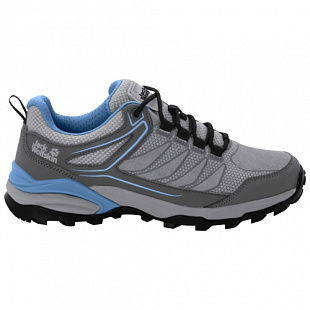Обувь для универсального использования женская Jack Wolfskin Cruiser Low W grey / light blue