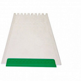 Скребок автомобильный Walz 32013 white/green