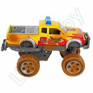  Игрушка Dickie Toys Rally Monster 1:43 (203742000) yellow/red/brown