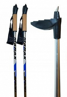 Палки лыжные алюминиевые Marax blue
