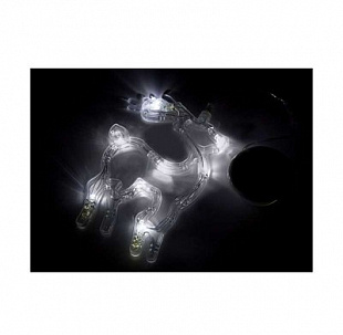 Фигура светодиодная Neon Night Олененок на присоске с подвесом white 501-016
