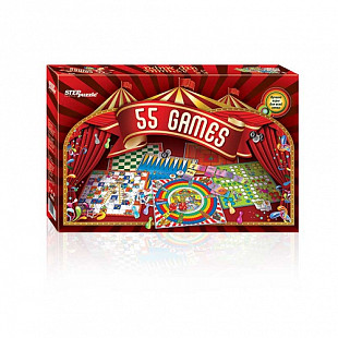 Настольная игра Step Puzzle 55 лучших игр мира SP-76073