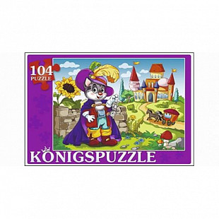 Пазл Konigspuzzle Кот в сапогах-1 ПК104-5807