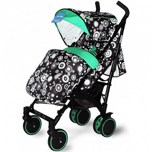 Коляска BabyHit Rainbow (Black-Green)