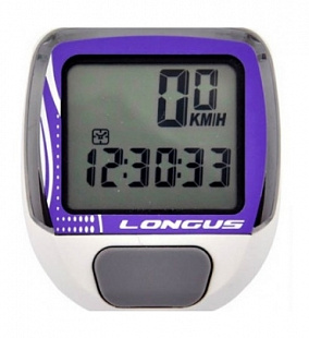 Велокомпьютер Longus BT-3 10 ф. Purple 804765
