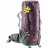 Рюкзак Deuter Aircontact Pro 65+15 SL 3330220-5209 aubergine/ivy (2020-21)