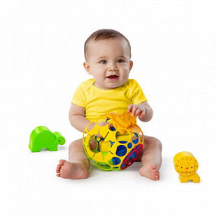 Развивающая игрушка-сортер O-Ball Приключения в джунглях 10064