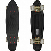 Penny board (пенни борд) Rollersurfer Plain Black