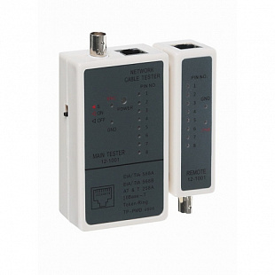 Тестер кабеля Rexant - 5248 RJ-45 + BNC 12-1001