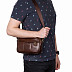 Мужская кожаная сумка Polar 5001142-1 brown