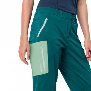 Брюки женские Jack Wolfskin Overland Pants W dark spruce