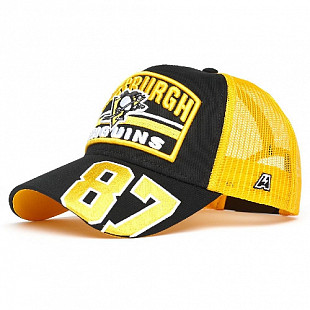 Бейсболка Atributika&Club NHL Pittsburgh Penguins 31325 black/yellow