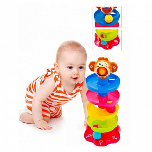 Игрушка детская с шариками Bradex Пирамидка DE 0214