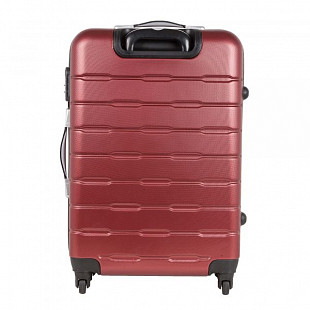Чемодан средний Polar 24" 3-ой РА072 black