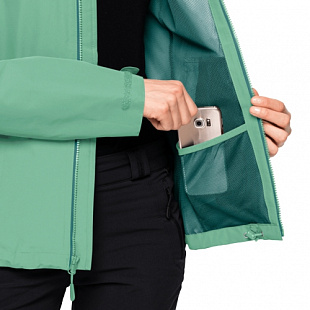 Куртка женская Jack Wolfskin Evandale Jacket W pacific green