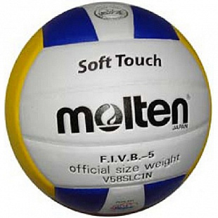 Мяч волейбольный Zez Sport V58SLC Blue/Yellow/White 4р.