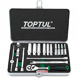Набор головок Toptul 1/4 4-13 мм GCAD1822