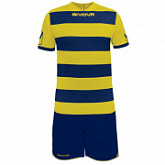 Футбольная форма Givova Rugby KITC42B yellow/blue
