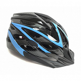 Велошлем Ausini Black/Blue 20-2