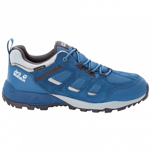 Водонепроницаемые кроссовки мужские Jack Wolfskin Vojo Hike Xt Texapore Low M blue / ebony