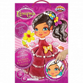 Набор для детского творчества Dalis Раскраска из пластилина Кукла Настя MC-203