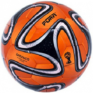 Мяч футбольный Fora Brazuka Orange