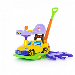 Автомобиль-каталка Полесье Пикап многофункциональный №4 72115 Yellow