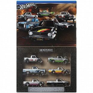 Набор машинок Hot Wheels Zamac Themed 6 шт. (HRX57 HWV46)