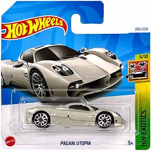 Машинка Hot Wheels Базовой коллекции Pagani Utopia 205/250 (5785 HRY83)