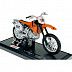 Масштабная модель мотоцикла Maisto 1:18 KTM 520SX 39300 (20-00354) Silver/Orange НОВОЕ ПОСТУПЛЕНИЕ