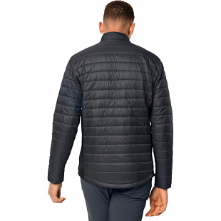 Ветрозащитная утепленная куртка мужская Jack Wolfskin Routeburn Jacket M ebony