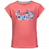 Футболка детская Jack Wolfskin Brand T Girls sugar coral