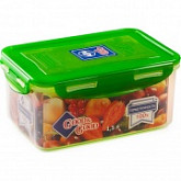 Прямоугольный пищевой контейнер Good&Good 1,5 л 3-2/LIDCOL