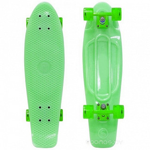 Penny board (пенни борд) Y-Scoo Big Fishskateboard Glow 27 402E-G Green-Green