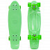 Penny board (пенни борд) Y-Scoo Big Fishskateboard Glow 27 402E-G Green-Green