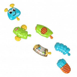 Развивающая игрушка Fisher Price Гусеница W9834 yellow/green/light blue/orange