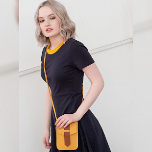 Сумка женская Ors Oro OMS-0173 yellow