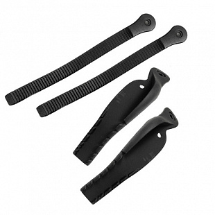 Застежка Powerslide Universal с ремешком 900594 black