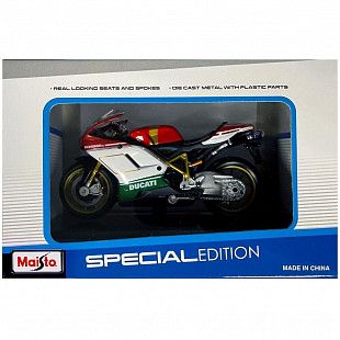 Масштабная модель мотоцикла Maisto 1:18 Ducati 1098S Tricolore (39300)