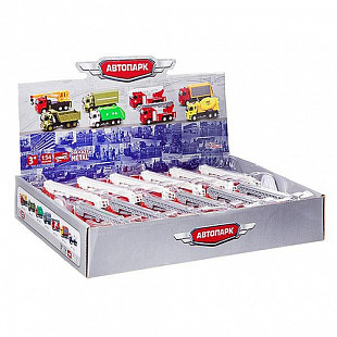 Набор металлических инерционных пожарных машин Play Smart Автопарк 2 вида А86995