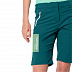 Шорты женские Jack Wolfskin Overland Shorts W dark spruce