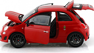 Коллекционная машина Bburago Fiat Abarth 695 Tributo Ferrari (18-21070) red