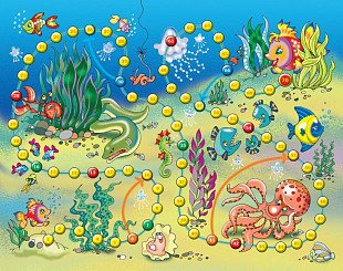 Настольная игра Десятое Королевство «Подводные приключения» 001020