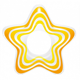 Надувной круг Intex Star Rings 59243NP orange