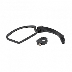 Велозеркало M-Wave эллиптическое плоское black left 6-080