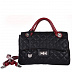 Женская сумка Pola 7155 black/red