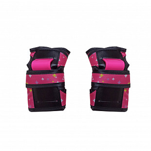 Комплект защиты для роликовых коньков RGX 114 pink