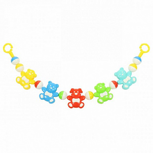 Погремушка-подвеска Полесье Забавные зверята 66см 71590